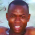 Collins swimming at Nyali Beach, Mombasa.