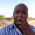 The background is at the semi-desert ares of Kakuma in Turkana county.